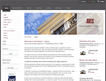 Tablet Screenshot of immobilia-mayer.de